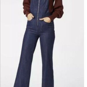 Zip front trouser overalls size Small (27)